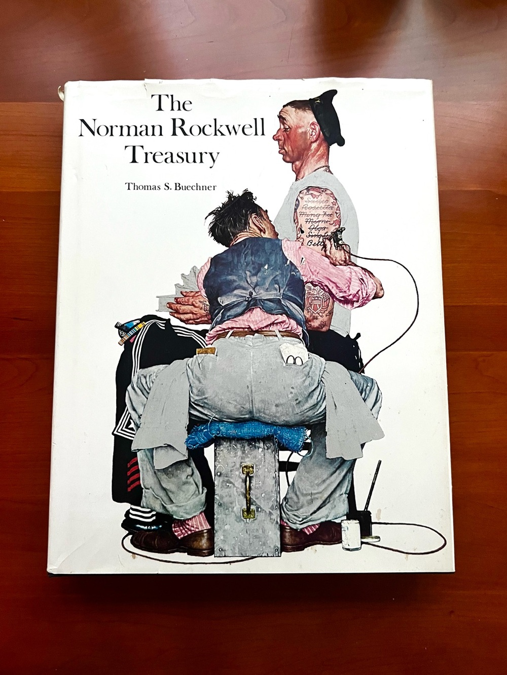 VINTAGE 1979 “THE NORMAN ROCKWELL TREASURY” HARDCOVER BOOK